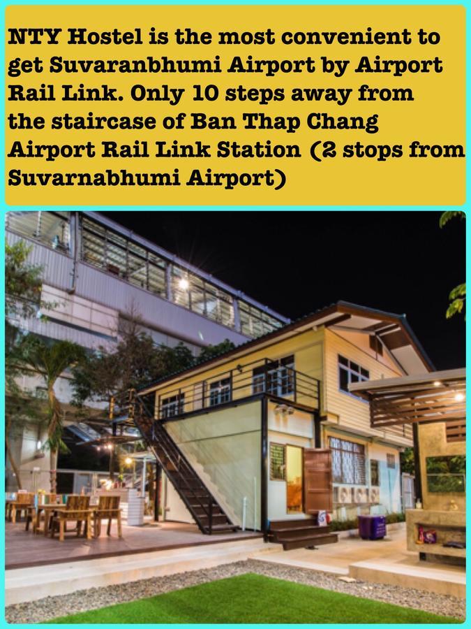 Nty Hostel Near Suvarnabhumi Airport Bangkok Bagian luar foto